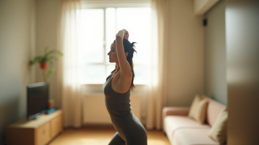Morning routine in compact Hong Kong apartment